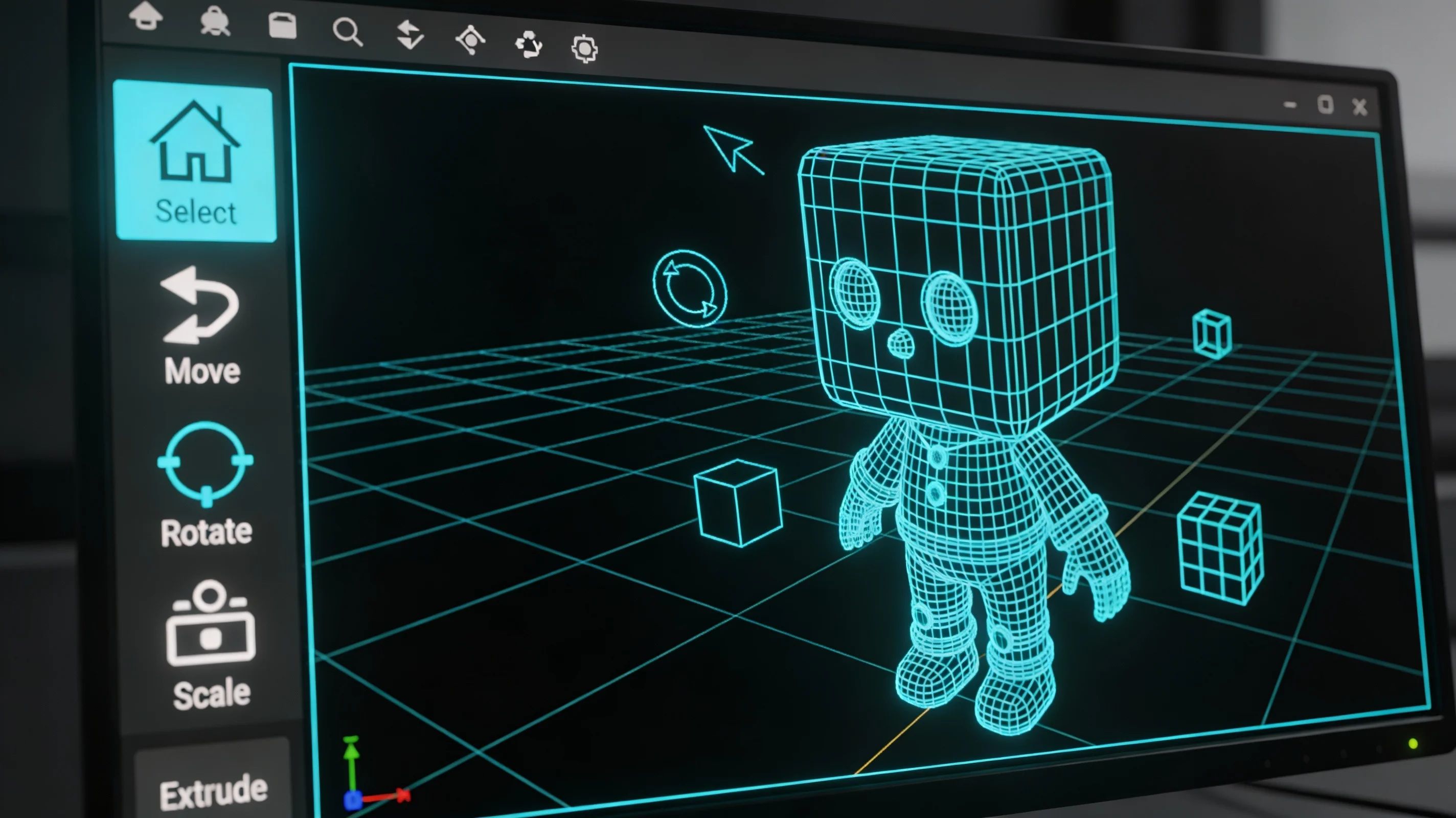 Illustration for 3D Modeling