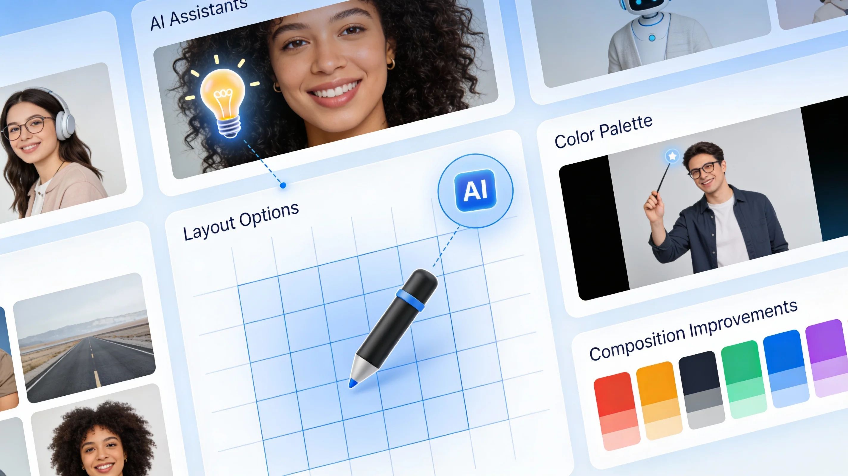 Illustration for AI Design Tools
