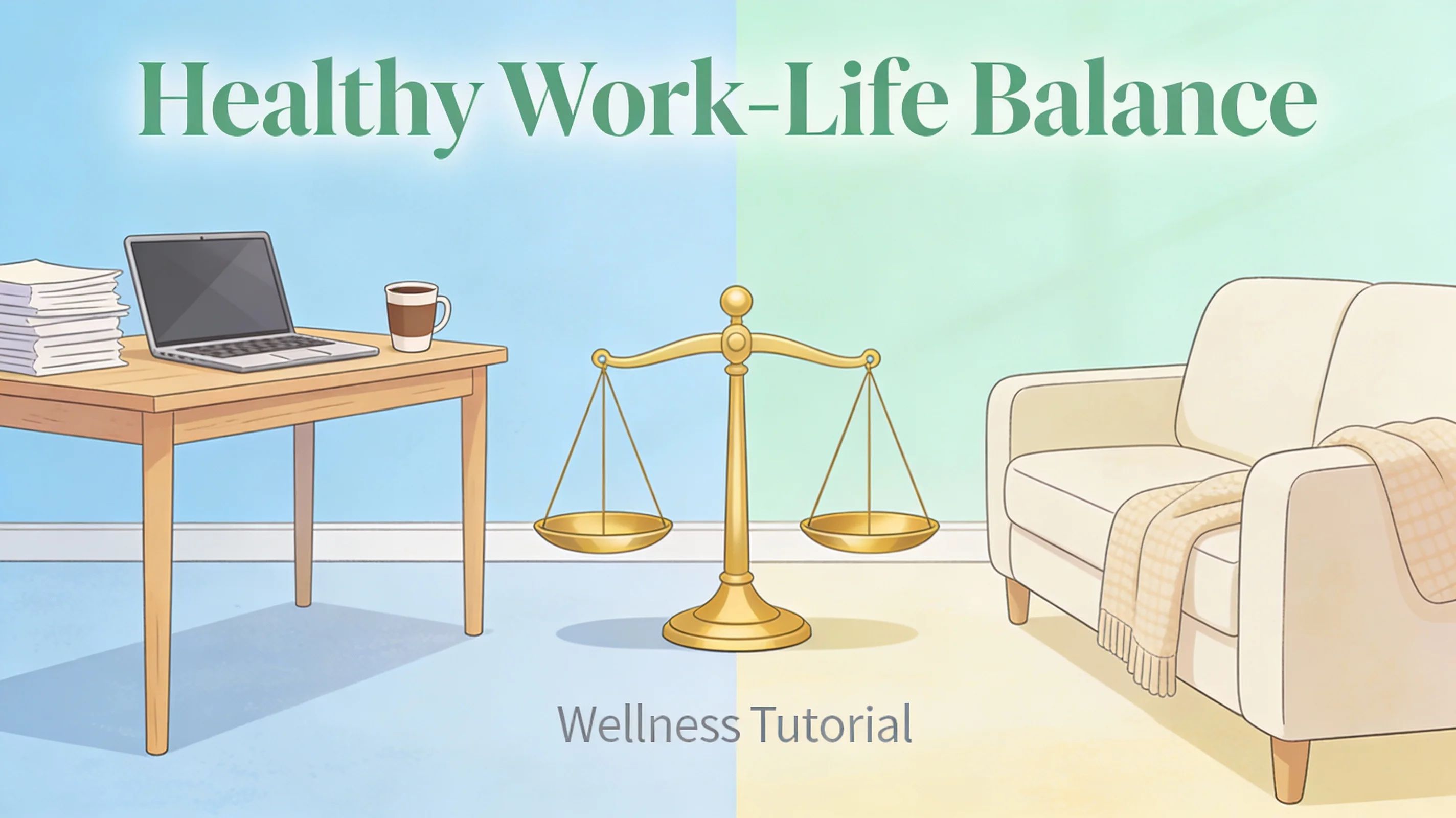 Illustration for Work-Life Balance