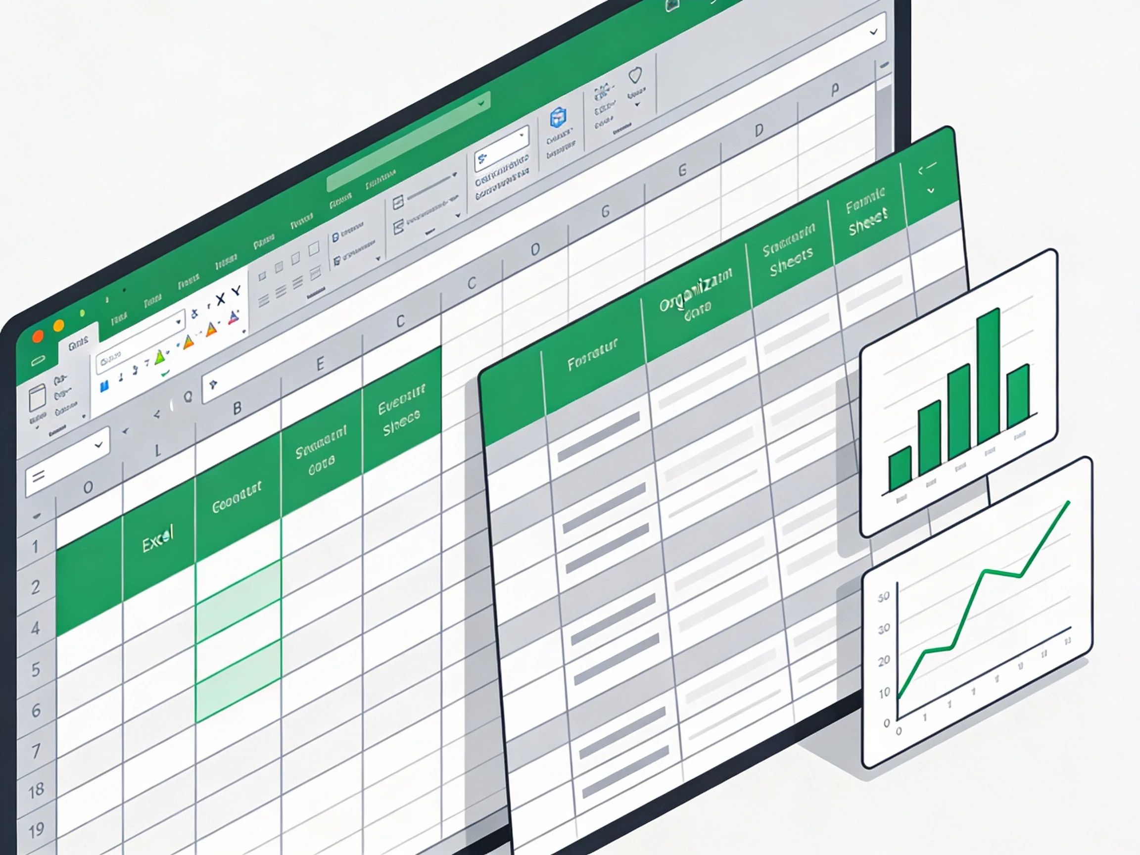 Illustration for Spreadsheets & Data