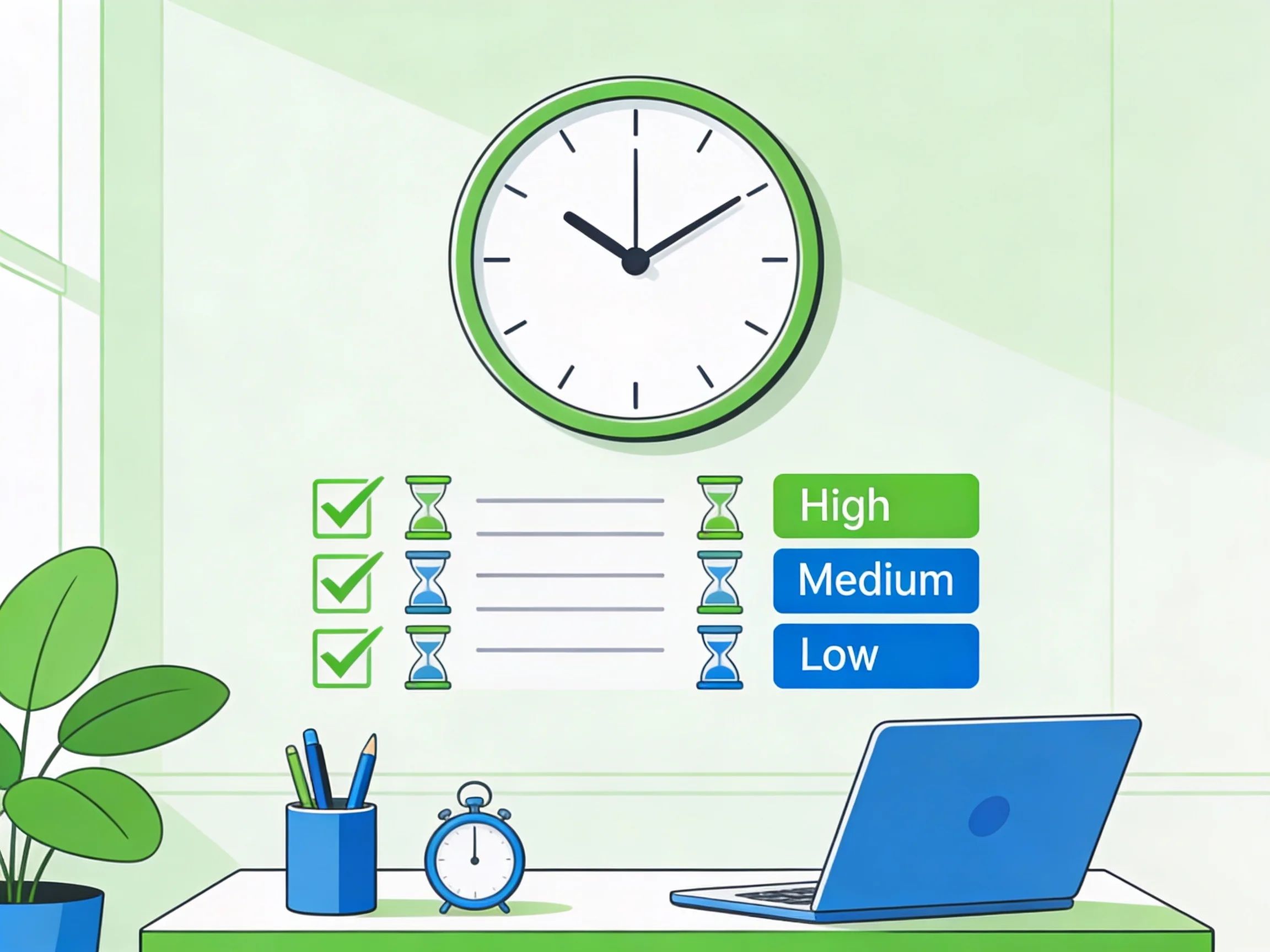 Illustration for Time Management