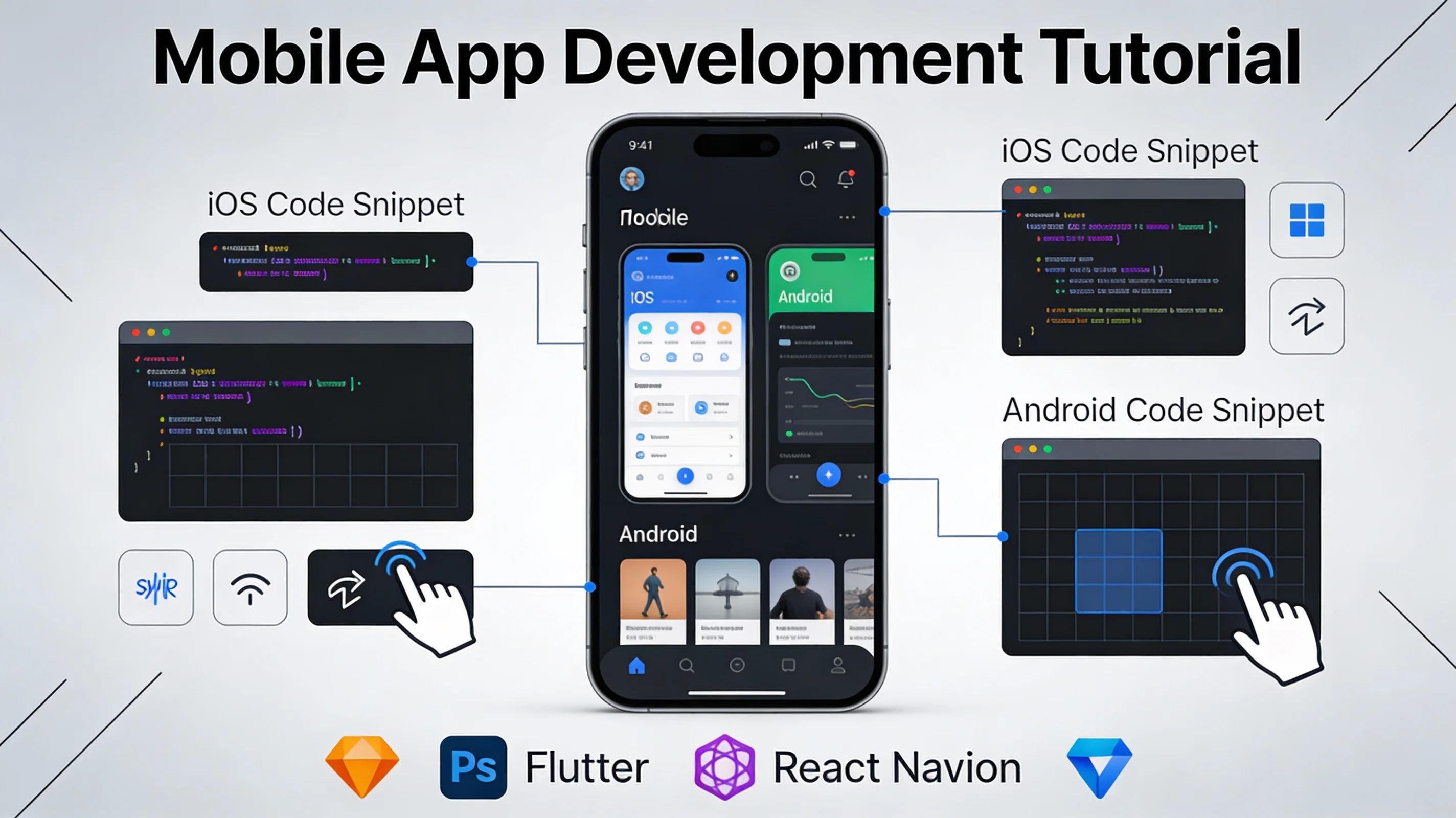 Illustration for Mobile Development